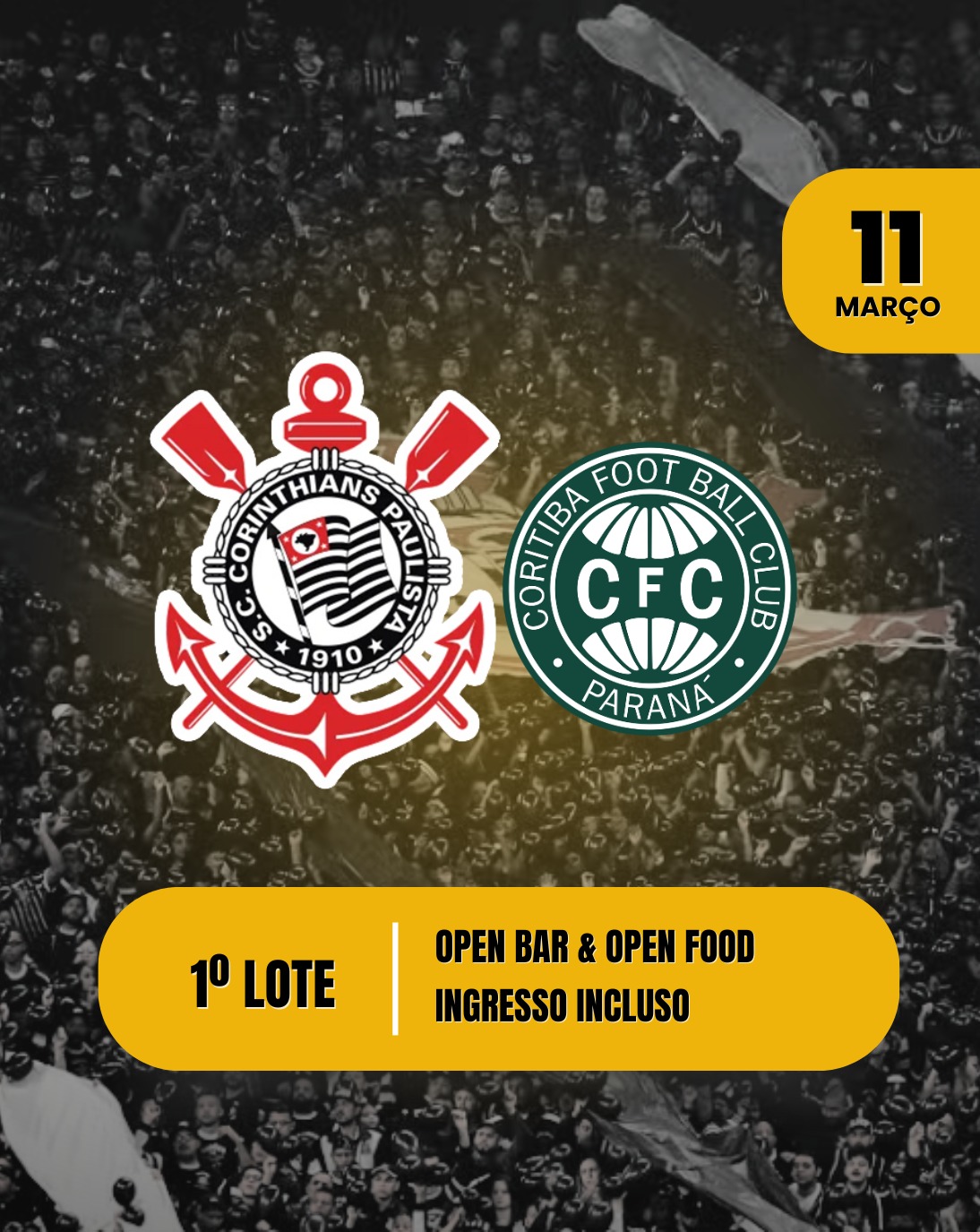 Corinthians x Coritiba – Campeonato Brasileiro 2026