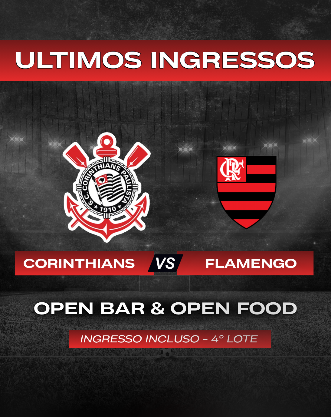 Corinthians x Flamengo – Campeonato Brasileiro 2026