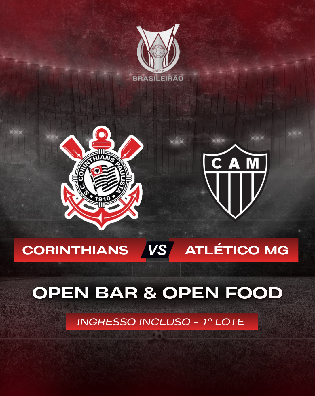 Corinthians x  Atlético Mineiro – Campeonato Brasileiro 2026