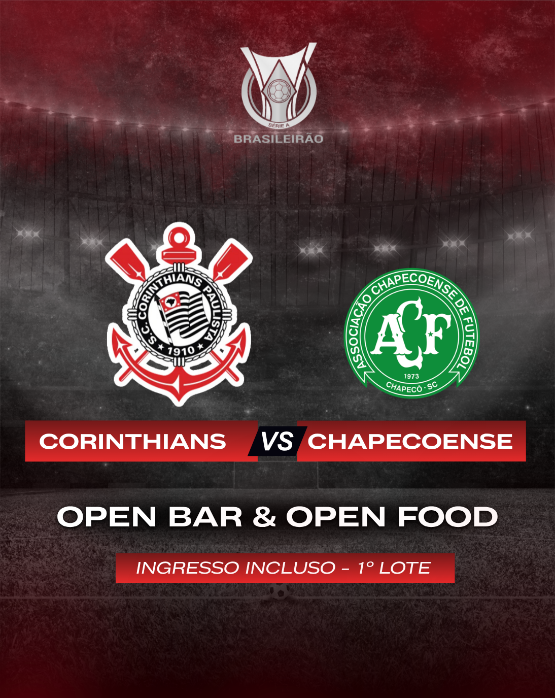 Corinthians x Chapecoense – Campeonato Brasileiro 2026