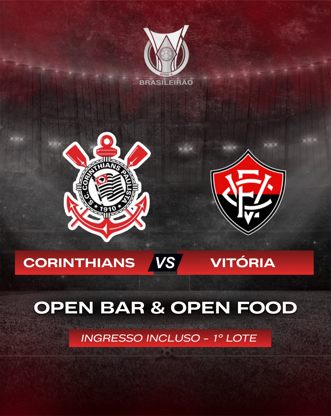 Corinthians x Vitória – Campeonato Brasileiro 2026