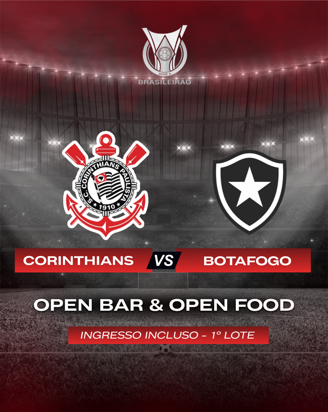 Corinthians x Botafogo – Campeonato Brasileiro 2026