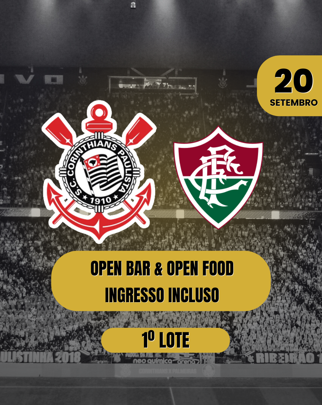 Corinthians x Fluminense – Campeonato Brasileiro 2026