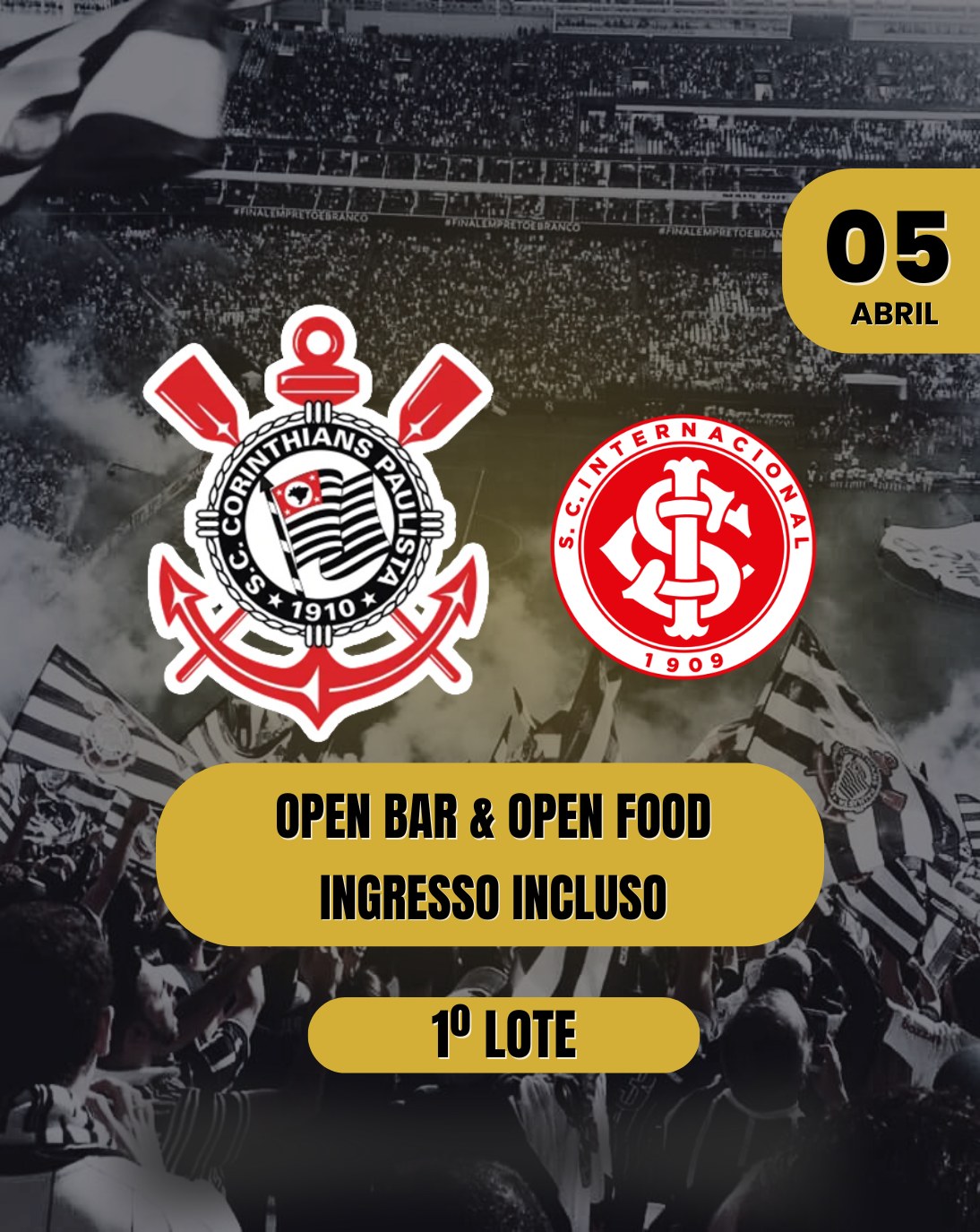Corinthians x Internacional – Campeonato Brasileiro 2026