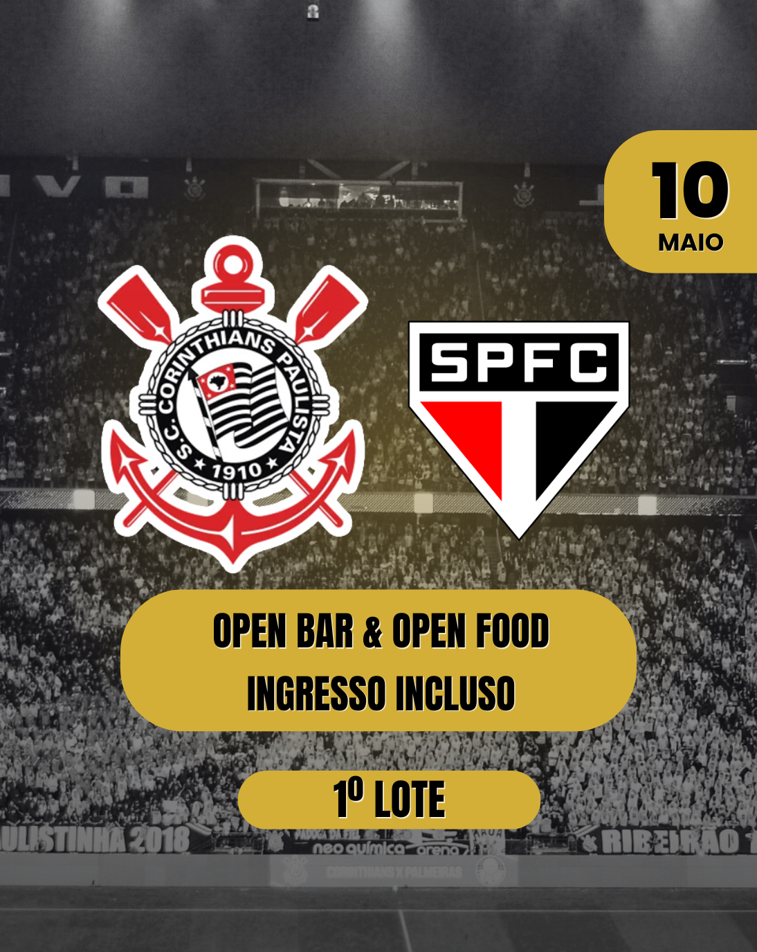 Corinthians x São Paulo – Campeonato Brasileiro 2026