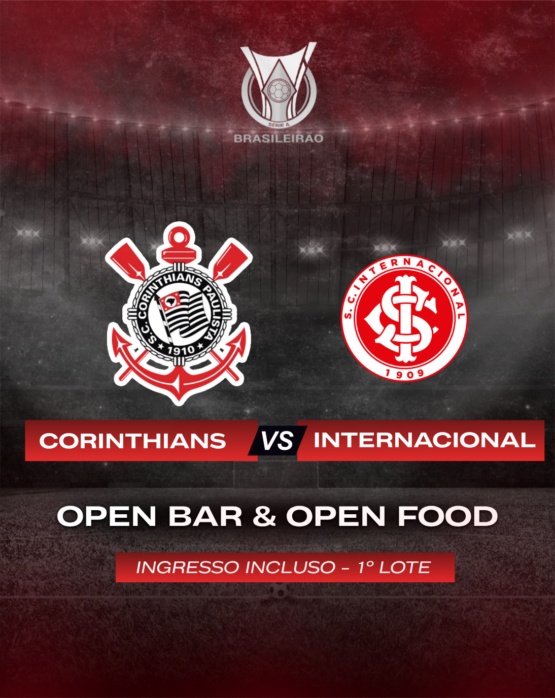 Corinthians x Internacional – Campeonato Brasileiro 2026