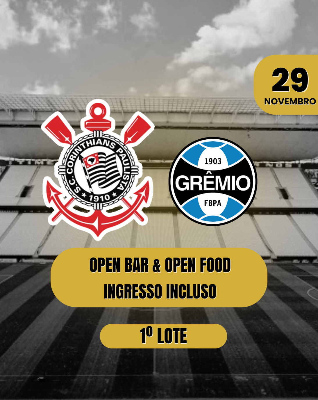 Corinthians x Grêmio – Campeonato Brasileiro 2026