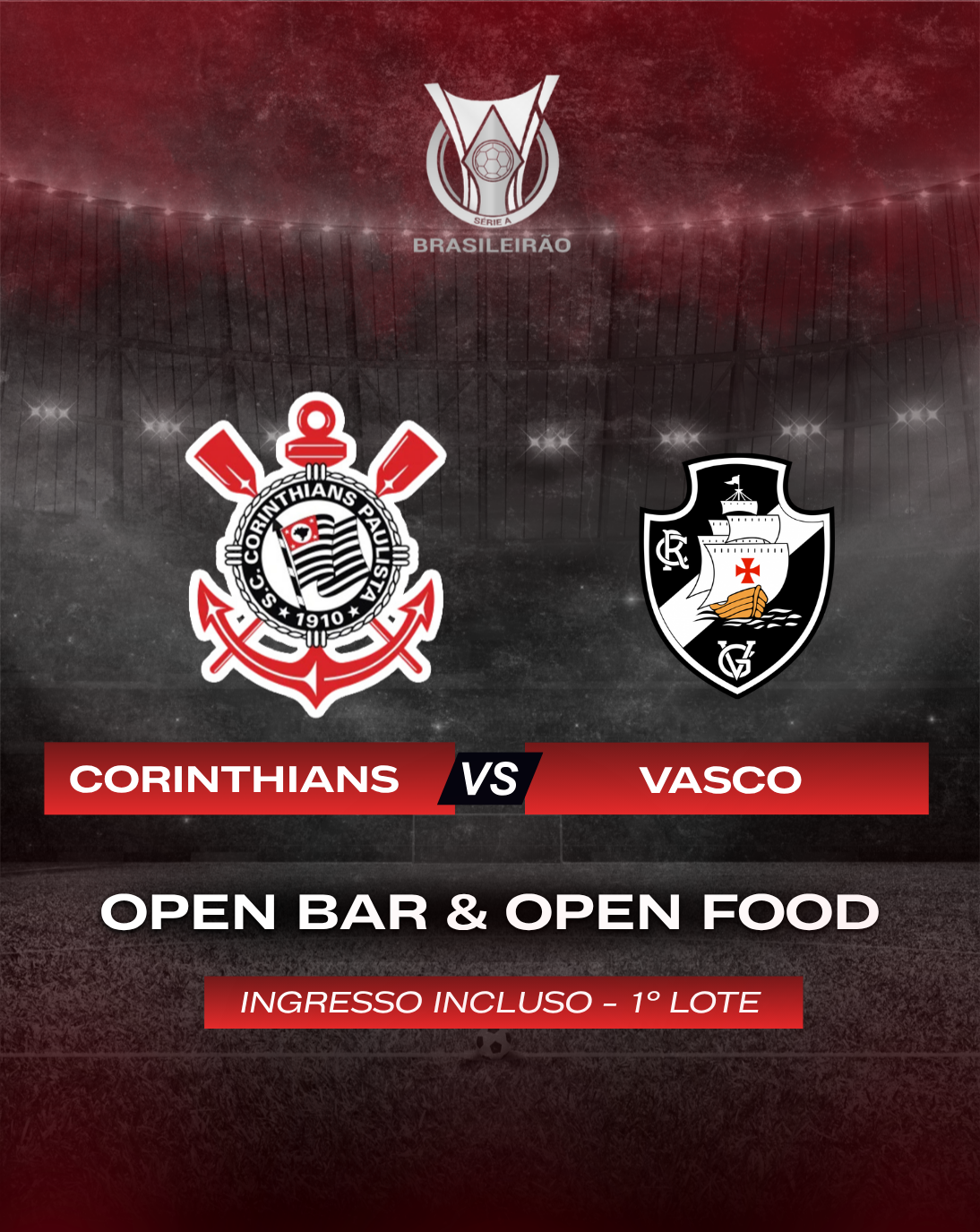 Corinthians x Vasco – Campeonato Brasileiro 2026