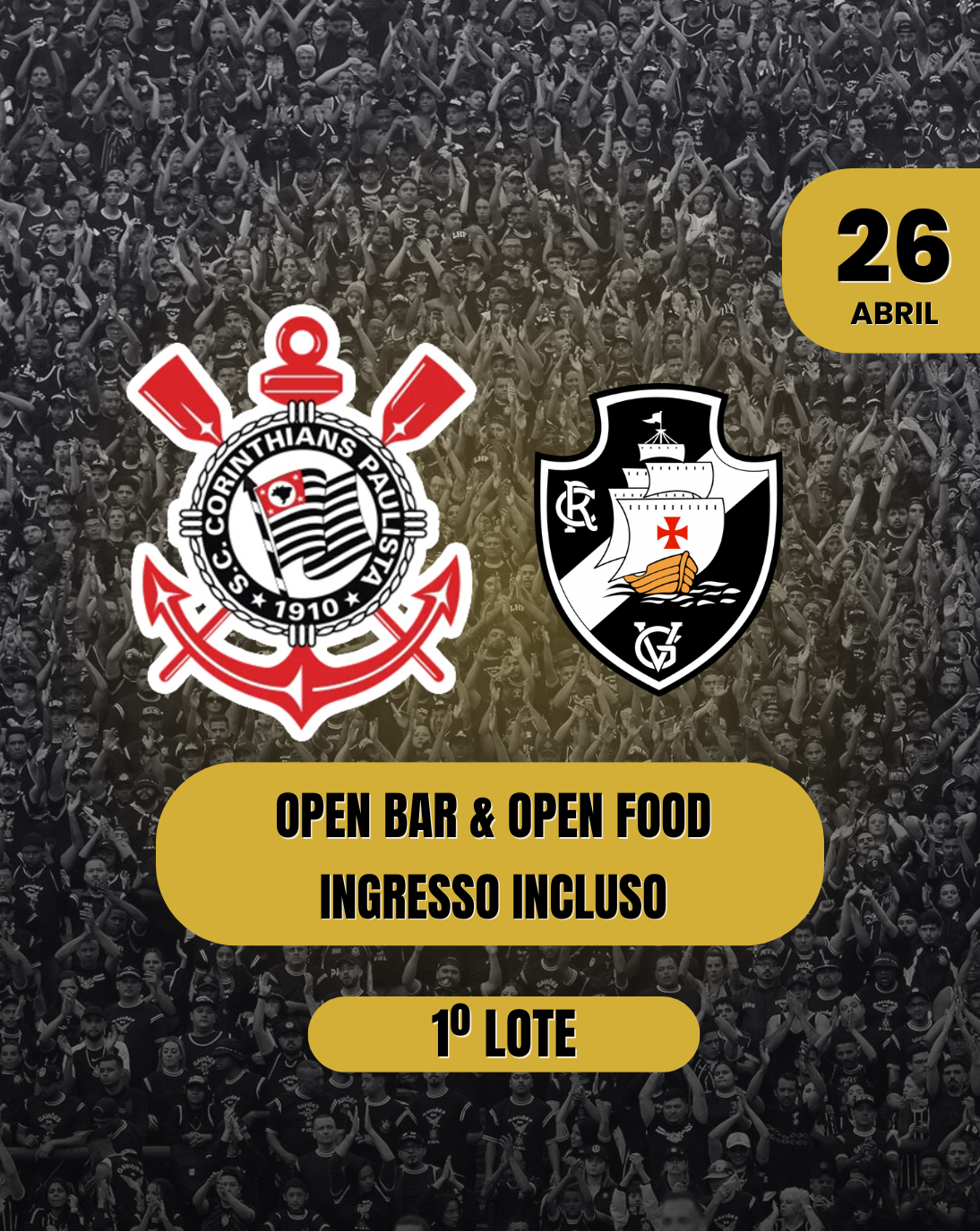 Corinthians x Vasco – Campeonato Brasileiro 2026