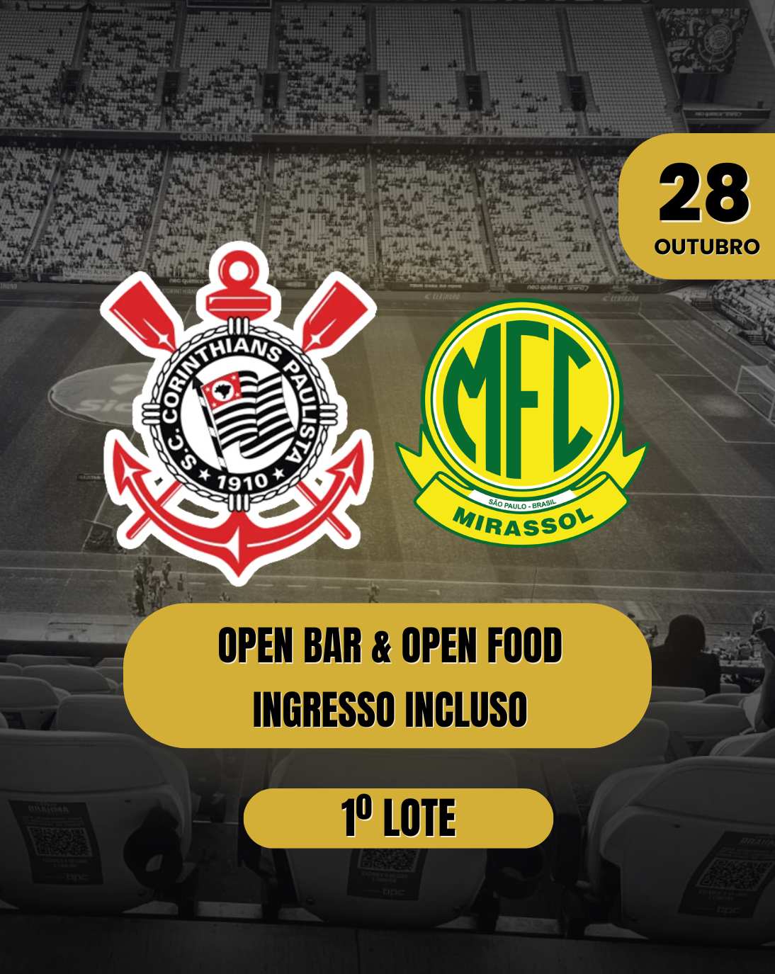 Corinthians x Mirassol – Campeonato Brasileiro 2026