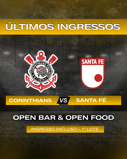 Corinthians x Santa Fé – Copa Libertadores 2026