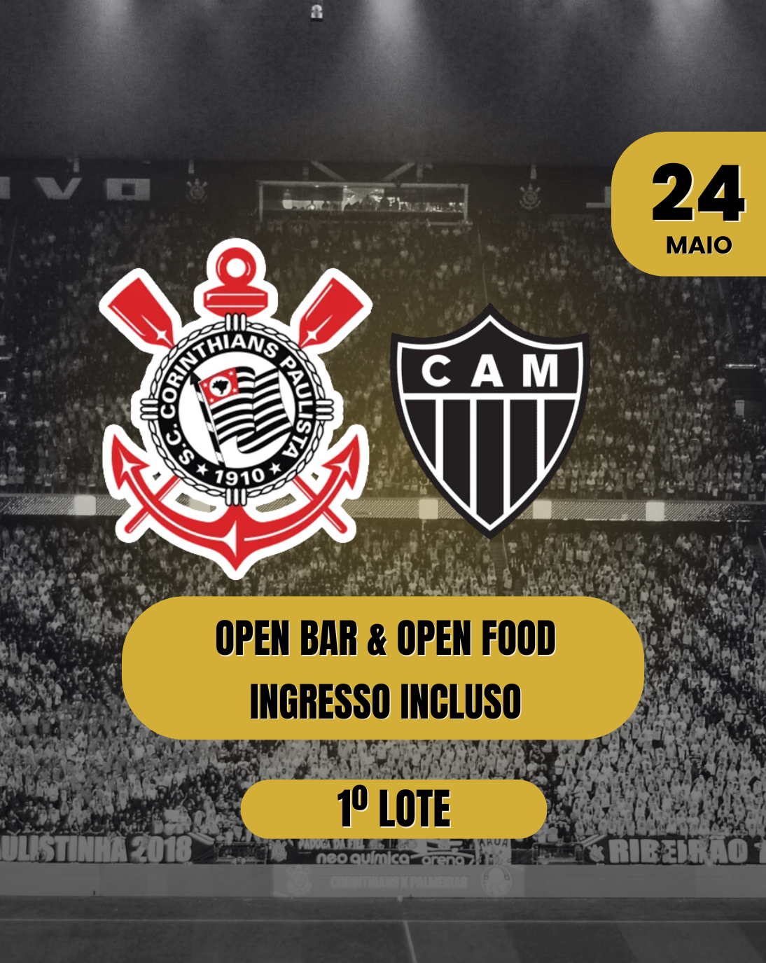 Corinthians x  Atlético Mineiro – Campeonato Brasileiro 2026