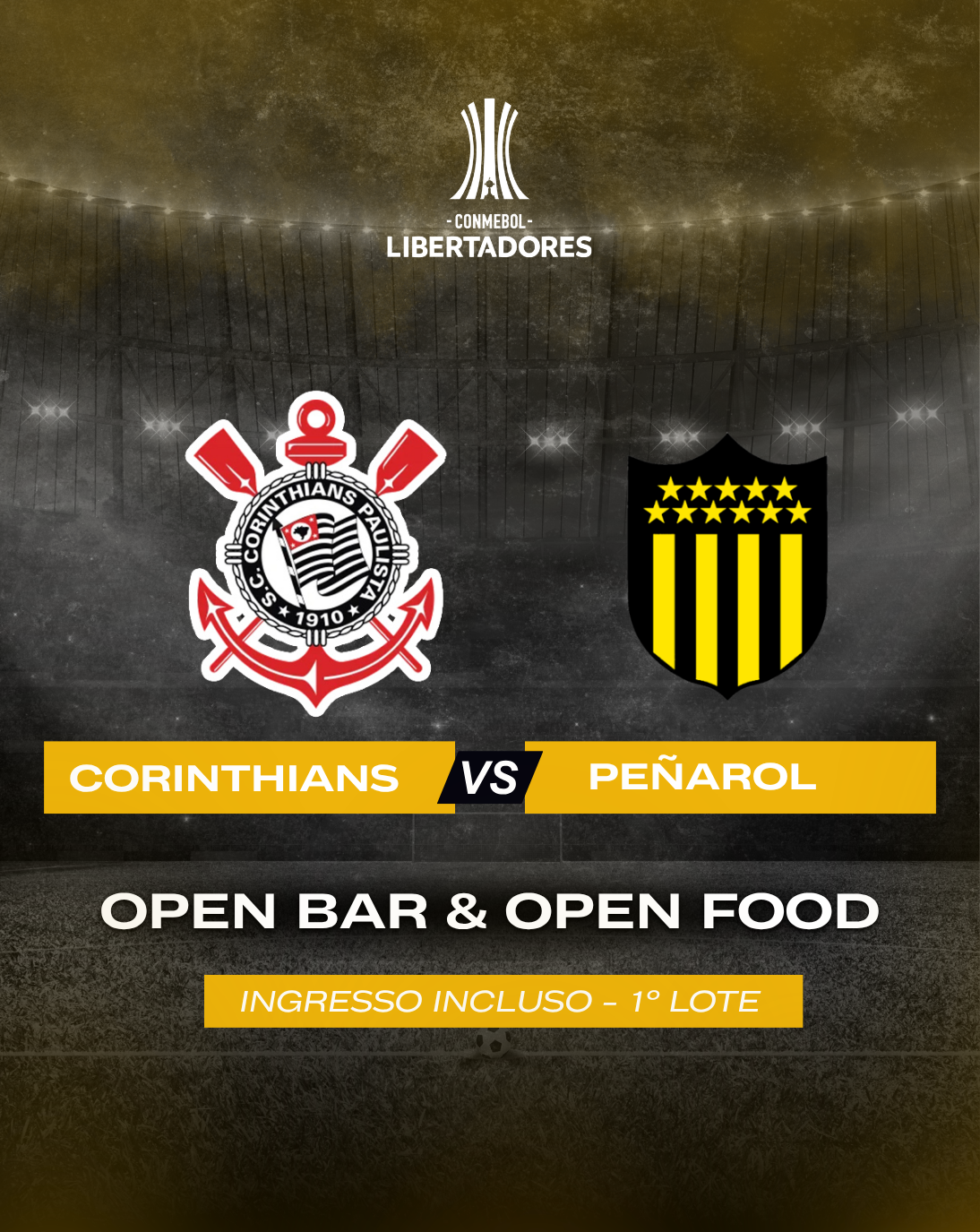 Corinthians x  Peñarol – Copa Libertadores 2026