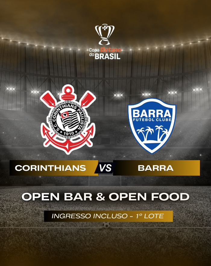 Corinthians x Barra – Copa do Brasil 2026