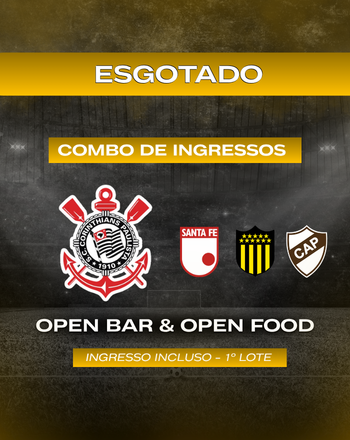 Combo de Jogos - Fase de Grupos Libertadores 2026