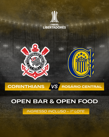 Corinthians x  Rosário Central – OItavas de Final Copa Libertadores 2026