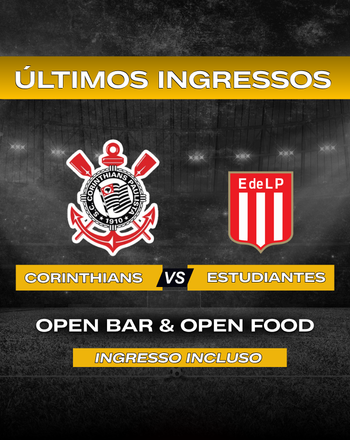 Corinthians x  Club Estudiantes de La Plata-  Quartas de Final Copa Libertadores 2026