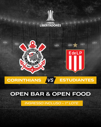 Corinthians x  Club Estudiantes de La Plata-  Quartas de Final Copa Libertadores 2026